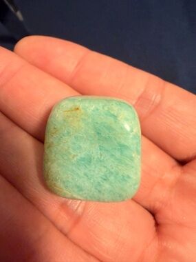 Polished Light Seafoam Green Tumbled Stone